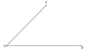 Geometry construction with compass and straightedge or ruler or ruler (http://www.mathopenref.com/images/constructions/constbisectangle/step0.png)