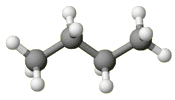 four carbon atoms and ten hydrogen atoms (http://www.bbc.co.uk/schools/gcsebitesize/science/images/butane_model.gif)
