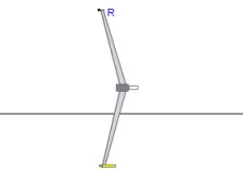 Geometry construction with compass and straightedge or ruler or ruler or ruler (http://www.mathopenref.com/images/constructions/constperpextpoint/step2.png)