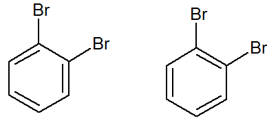 Image result for 4 proposed isomers of 3-bromobenzene kekule structure (http://silverbullet.in/uploads/images/AHCIM12(1).png)