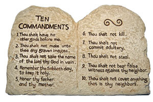 Image result for 10 commandments (http://www.theretirementmanifesto.com/wp-content/uploads/2015/11/10-commandments.jpg)