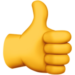 Image result for thumbs up (http://d2trtkcohkrm90.cloudfront.net/images/emoji/apple/ios-10/256/thumbs-up.png)