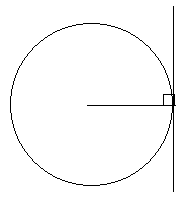 angle with a tangent (http://www.mathsrevision.net/sites/mathsrevision.net/files/Circle3.gif)