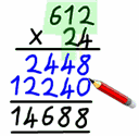 long multiply (http://www.mathsisfun.com/numbers/images/multiply-long-zero.gif)