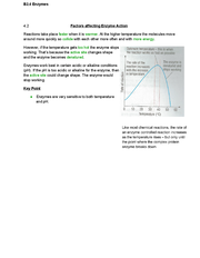 Enzymes And Activation Energy Gcse