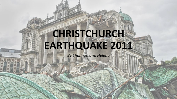 new zealand christchurch earthquake case study