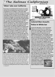 Of Mice and Men Example Newspaper - Document in GCSE English
