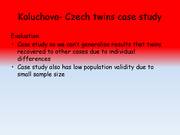 psychology czech twins case study